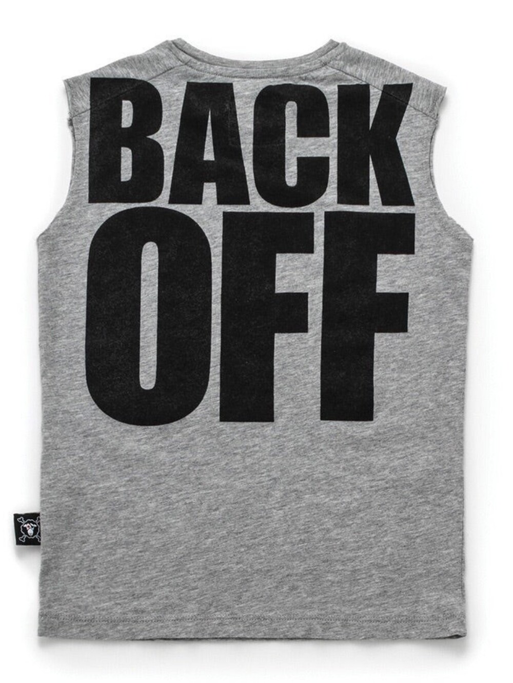 NUNUNU BACK OFF TANK TOP 4-5 yo